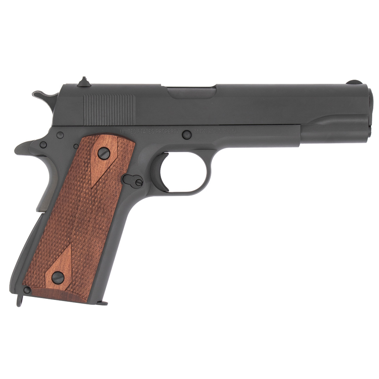 1911 US ARMY BLK/WD 9MM WWII