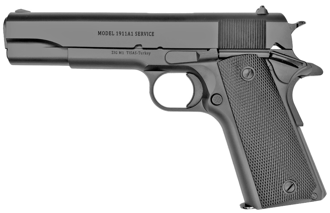 1911 SERVICE BLK 9MM 5″
