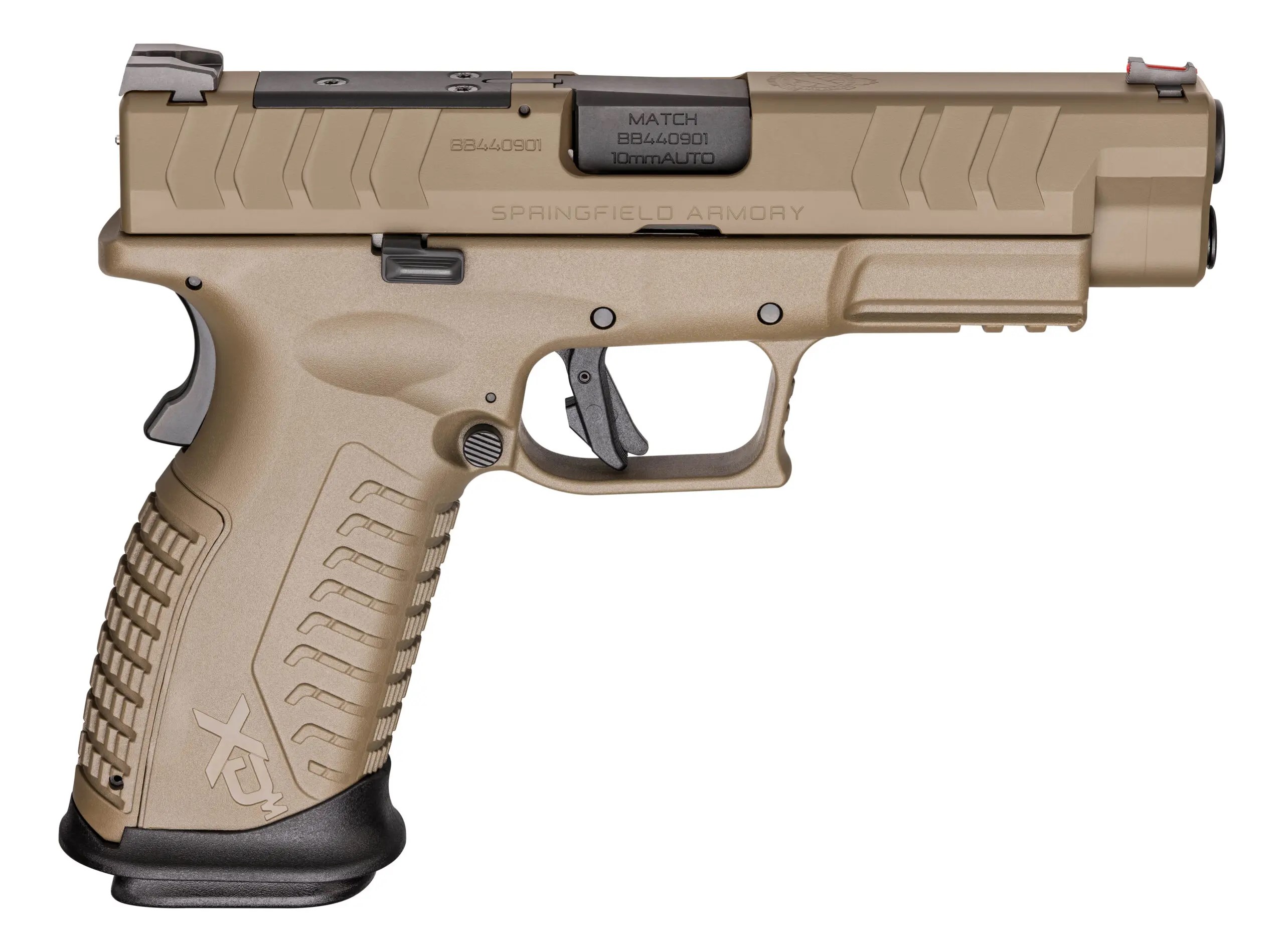 XDM ELITE OSP 10MM 4.5″ FDE