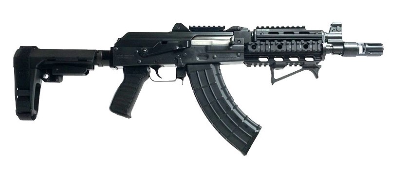 ZPAP92 PIST 7.62X39 BLK SB3