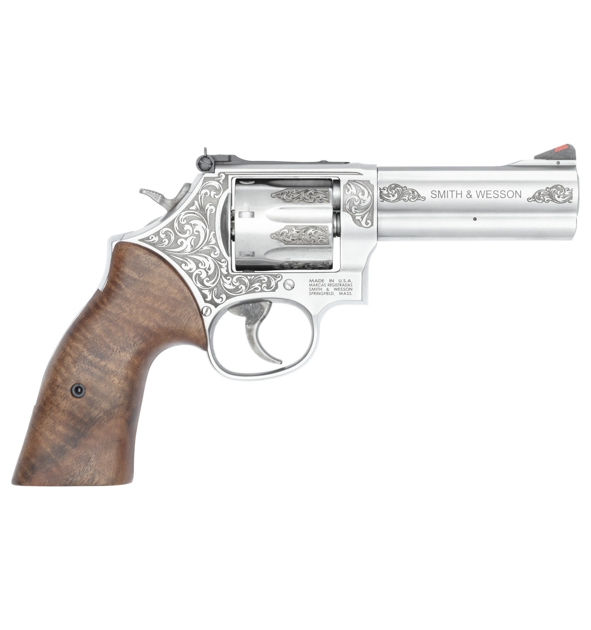 686 PLUS 357MAG 4" SS 7RD ENG