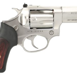 SP101 357MAG 3" STAINLESS ADJ