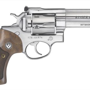 GP100 357MAG 4" HBL POLISH SS