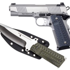 DE 1911 9MM 4.33" SS KNIFE   #