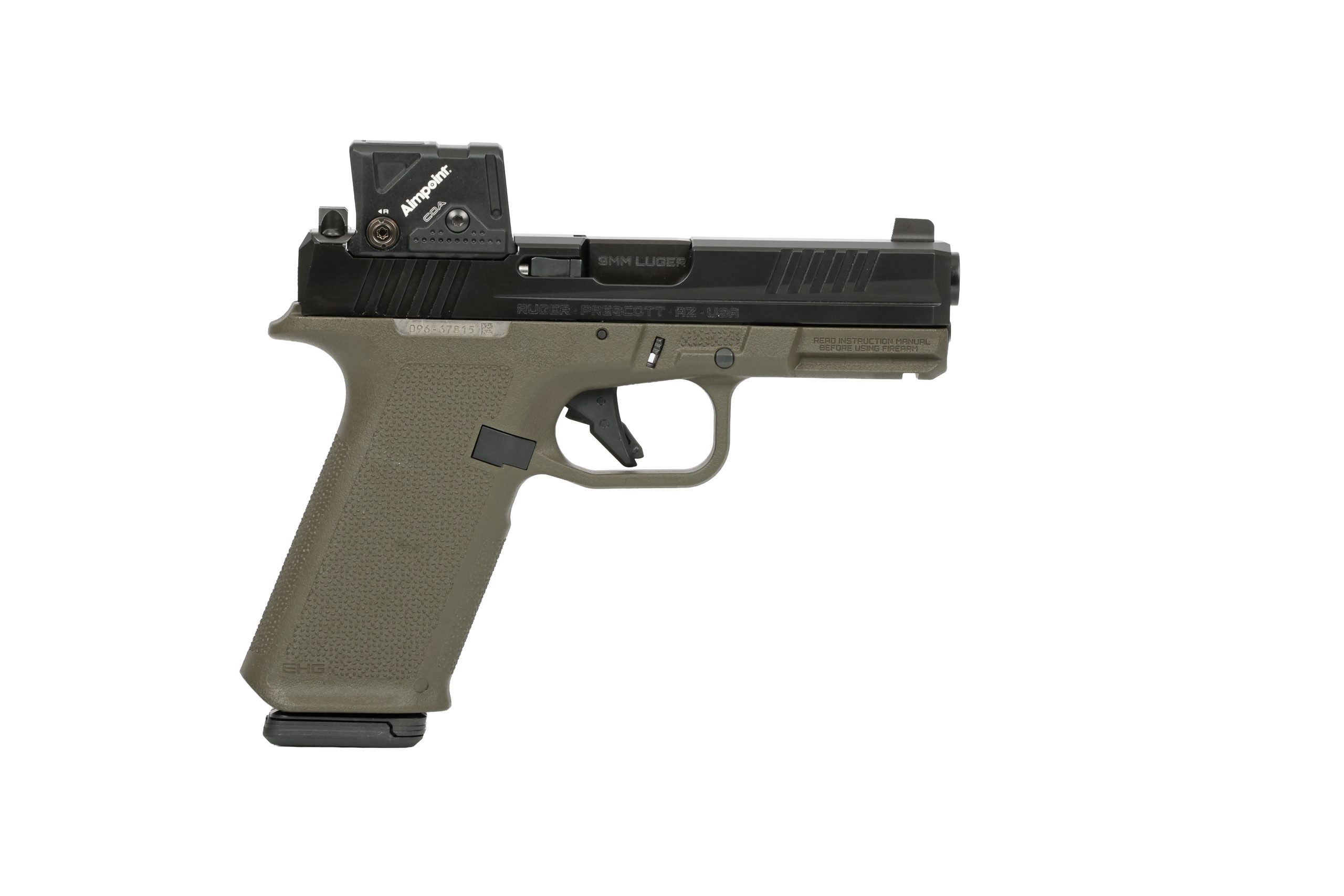 RXM 9MM BLK/ODG 17+1 4" COA