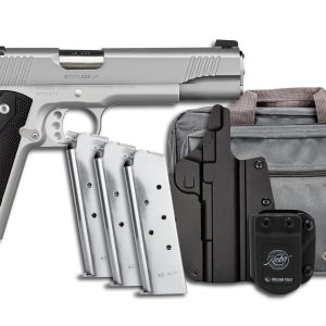 STAINLESS LW 45ACP 5" 8+1