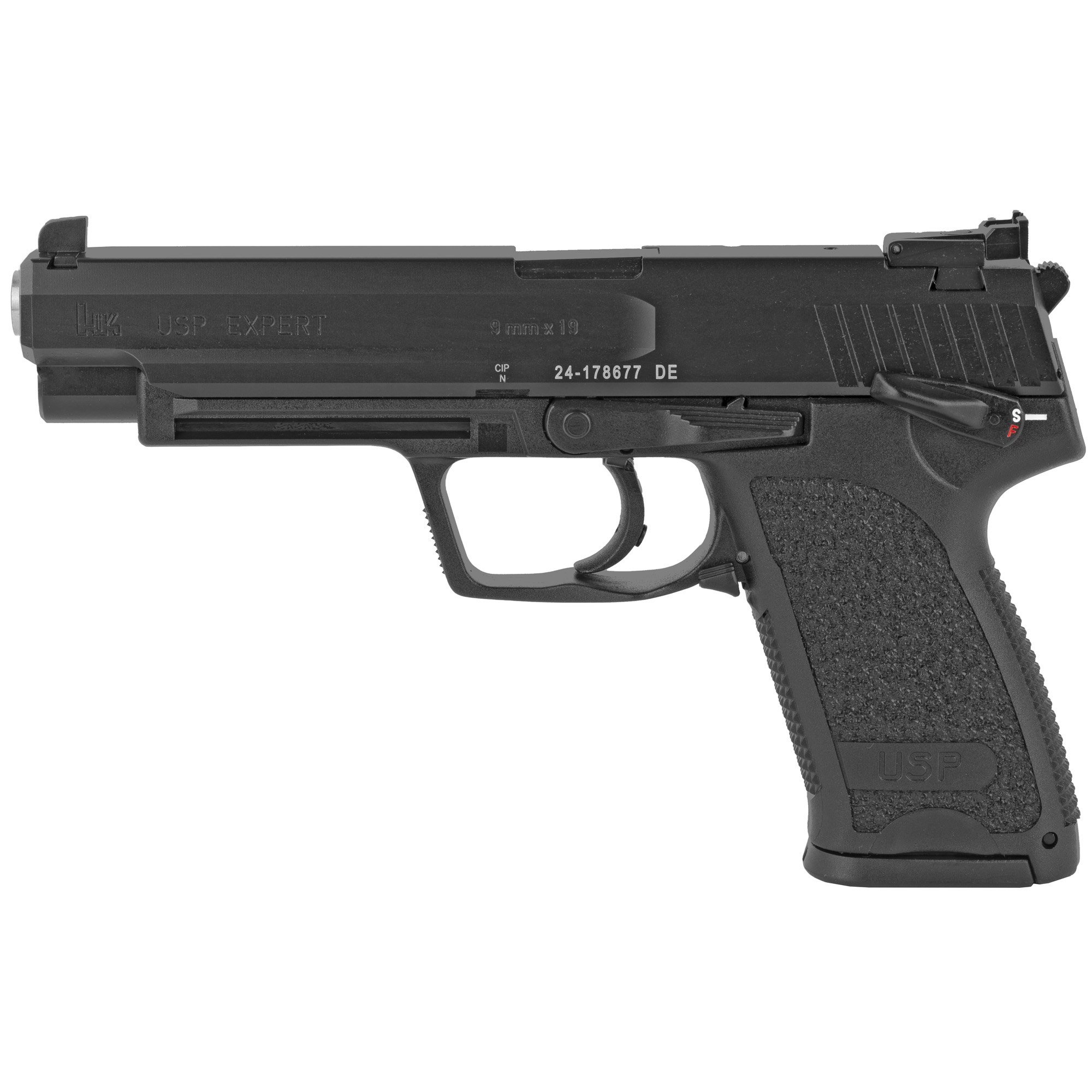 USP9 EXPERT V1 9MM 15+1 SAFETY