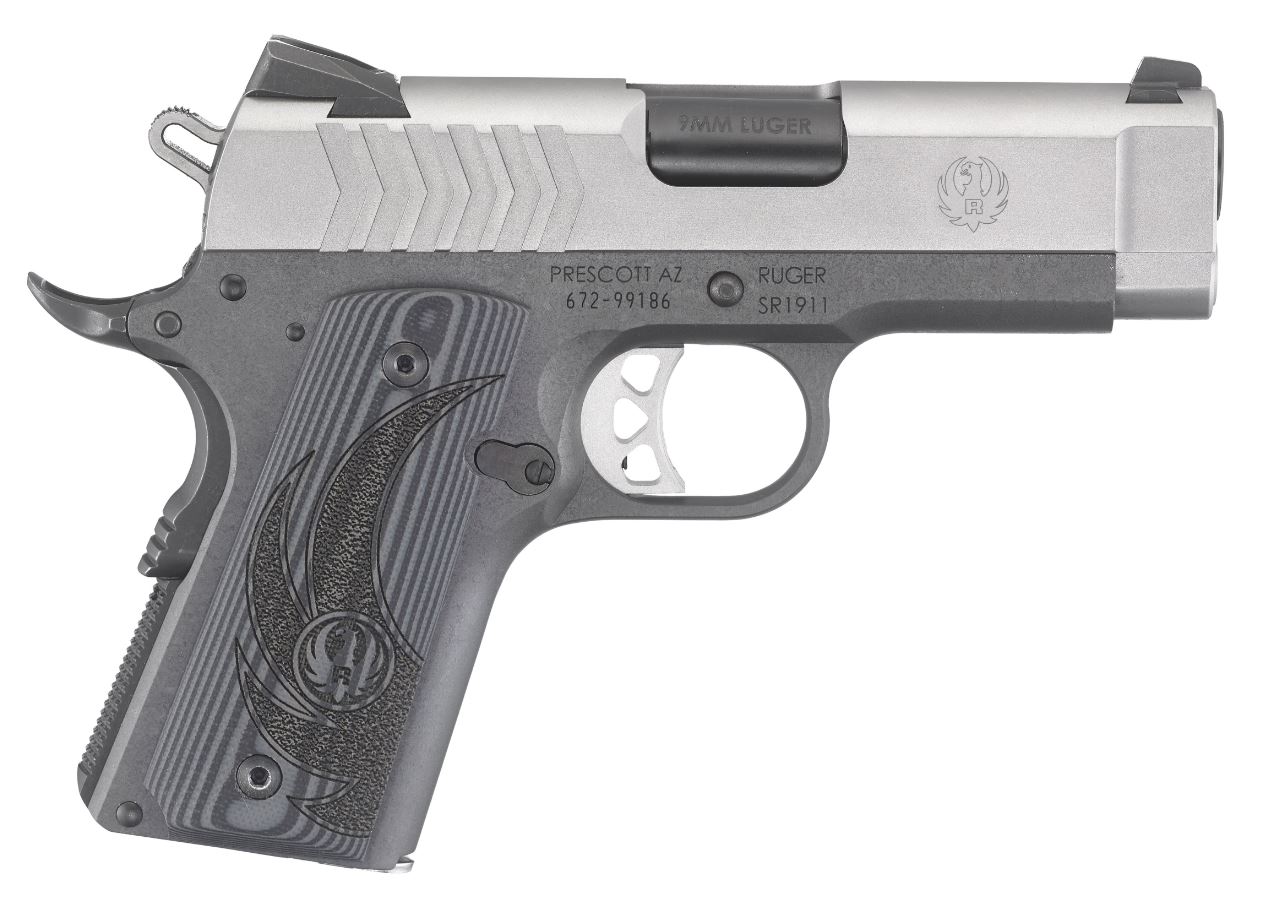SR1911 9MM SS/ALUM 3.6" 8+1 #