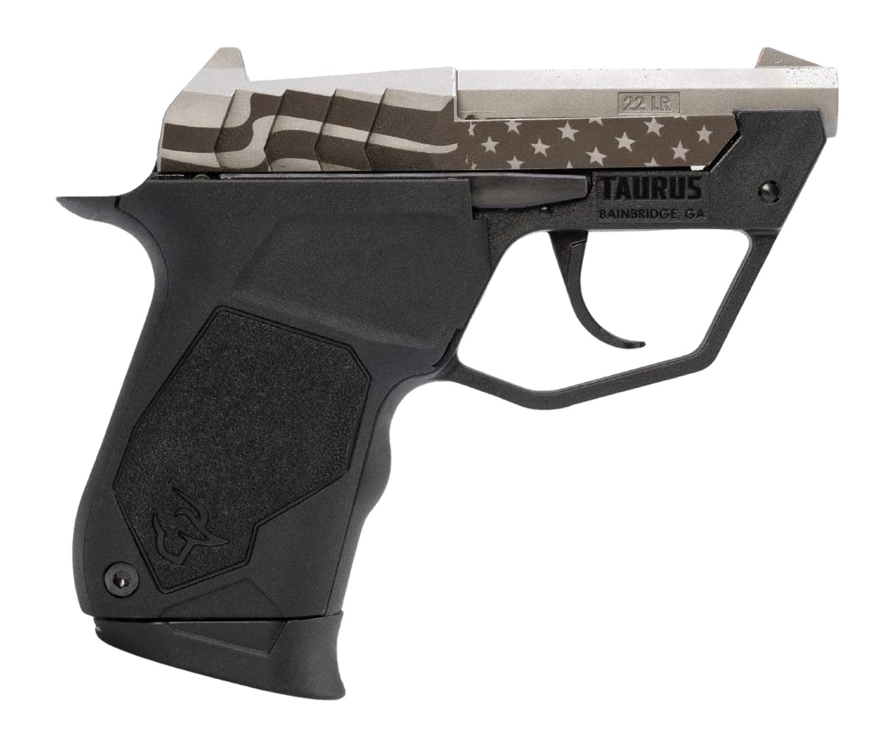 22TUC 22LR BLK/FLAG 2.5" 9+1