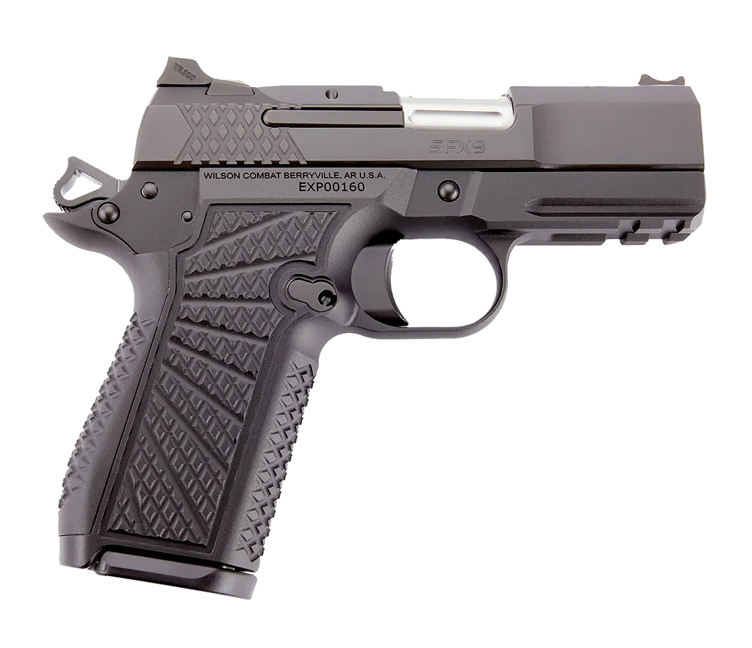 SFX9 9MM 3.25" 15+1 BLK RAIL