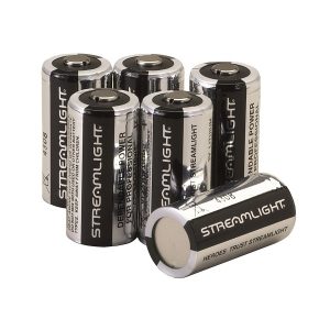 CR123A LITHIUM BATTERIES 6PK