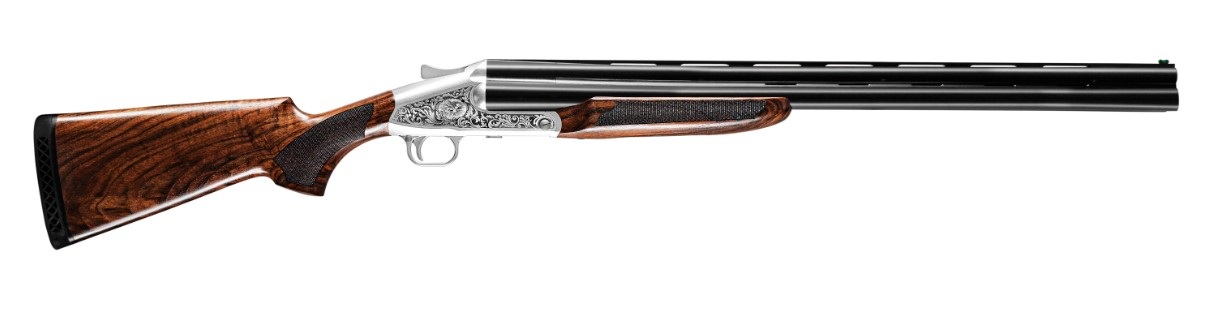 TRIPLE BARREL O/U 12/26 BL/WD