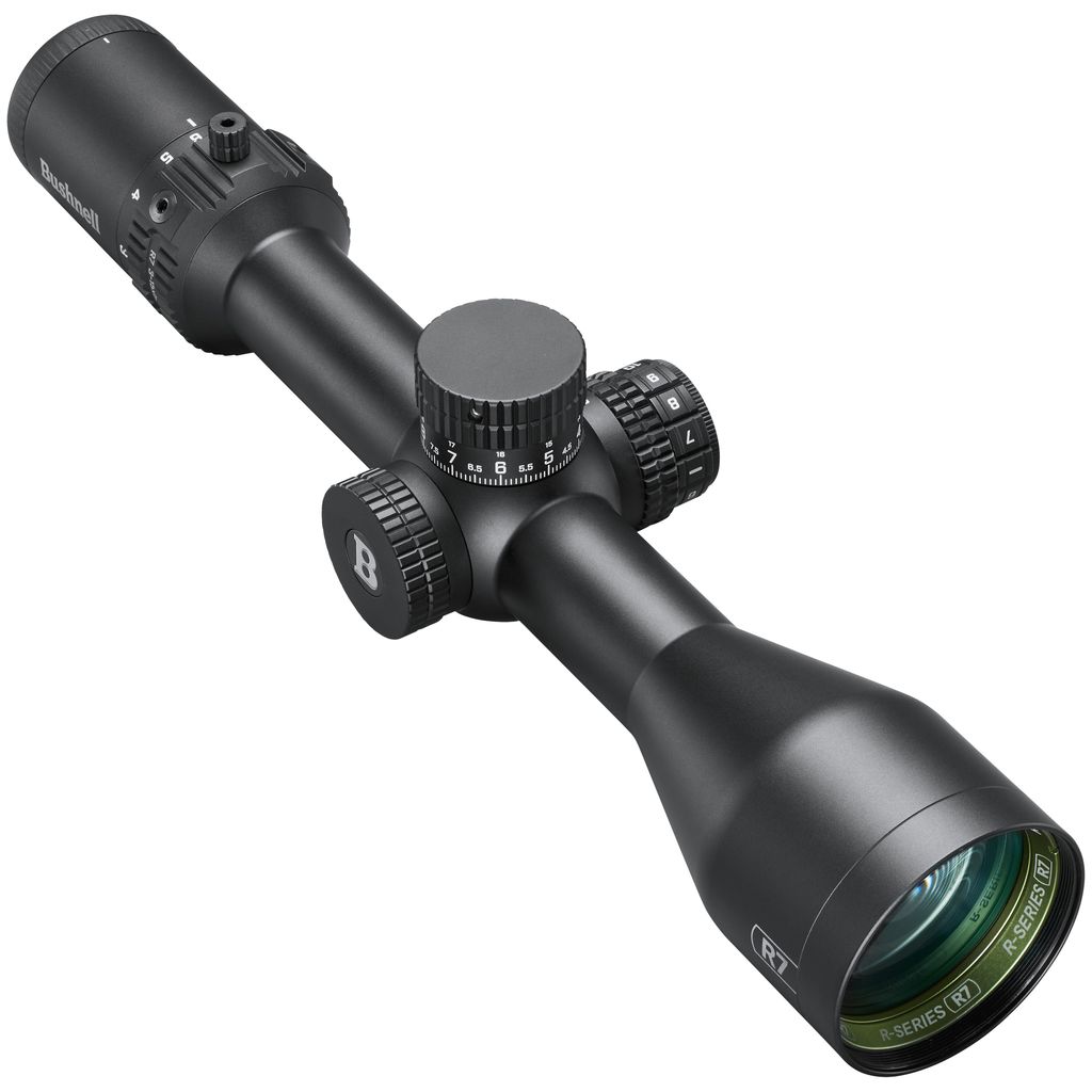 R7 3-15X50 FFP MRAD HLDOVR BL