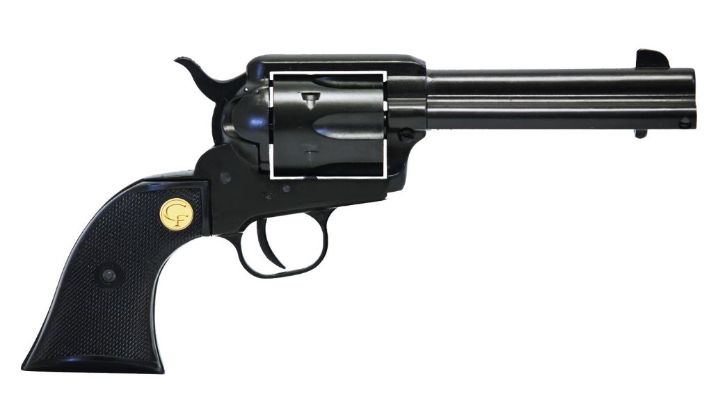 CHIAPPA 1873-22 REV 22LR BLACK