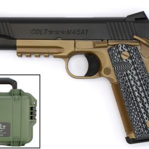 CQB GOV CUST 45ACP BLK/FDE 5"