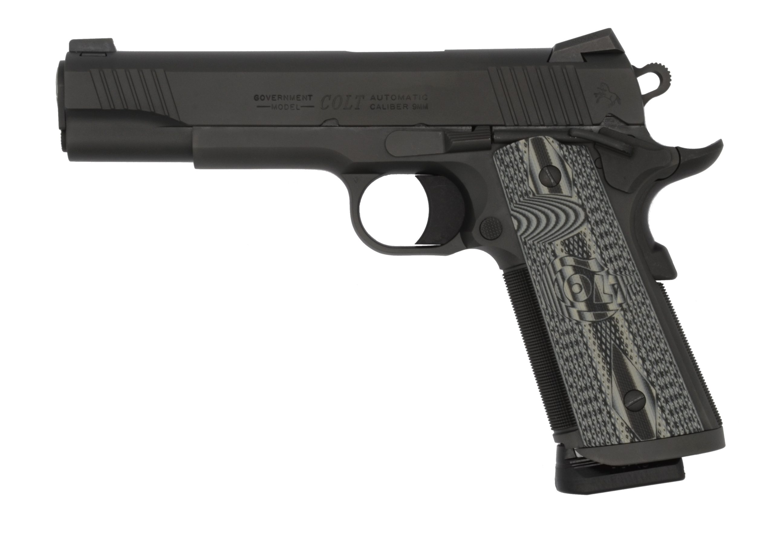 COMBAT UNIT 9MM BLK 5" NS