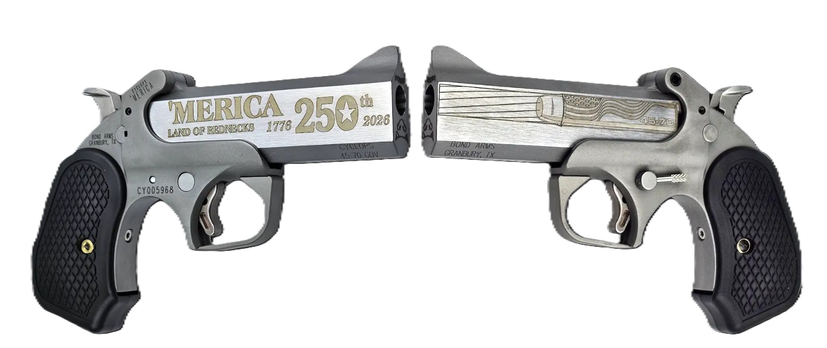 250TH REDNECK 45-70 SS 4.25"