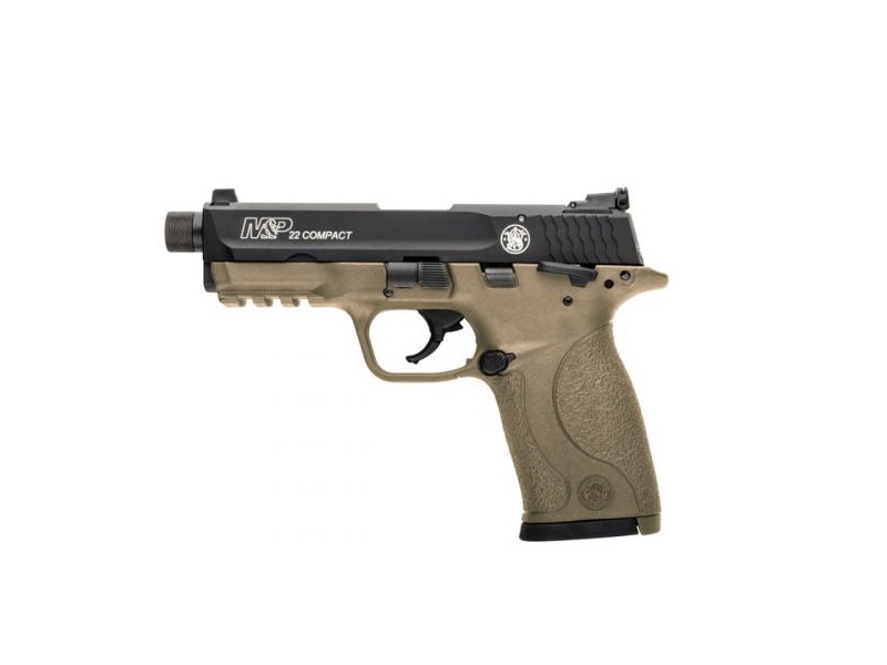 M&P22 COMPACT 22LR FDE THREAD