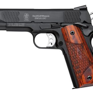 SW1911SC 45A 4.25" BL NS E-SER