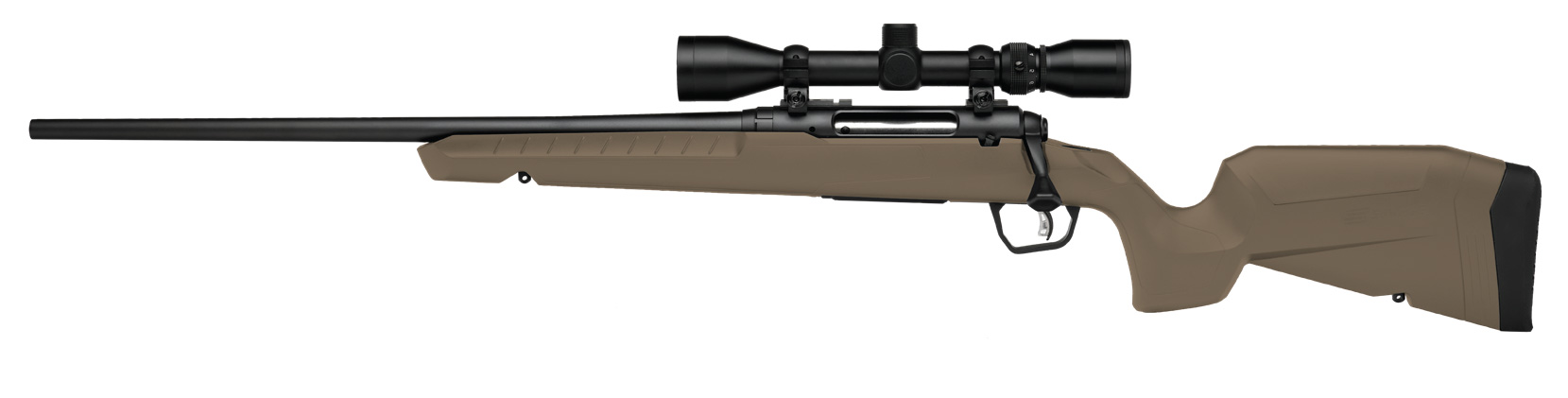 AXIS 2 22-250 BL/FDE 22" LH #