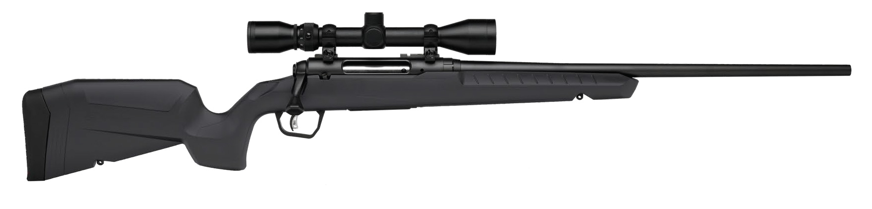 AXIS 2 22-250 BL/GRY 22" PKG