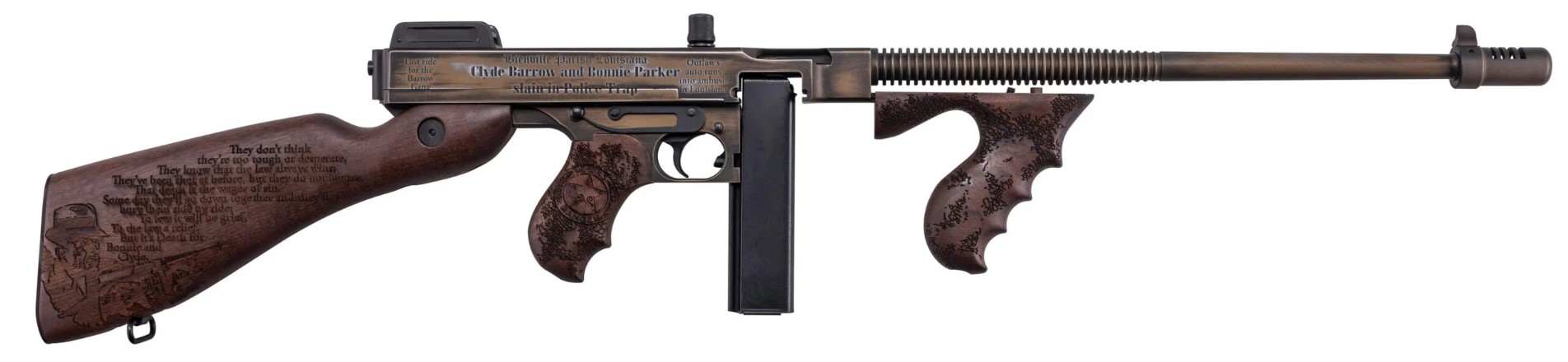 BONNIE&CLYDE 1927A1 45ACP 50RD
