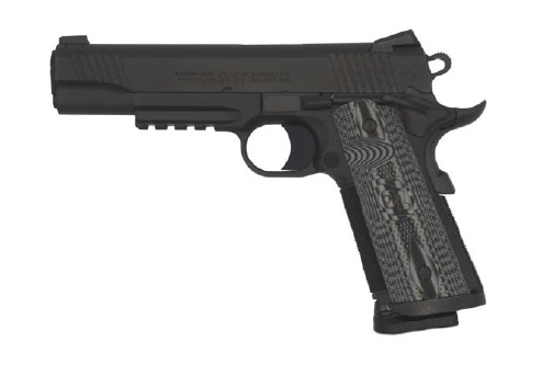 COMBAT UNIT 45ACP BLK 5" RAIL