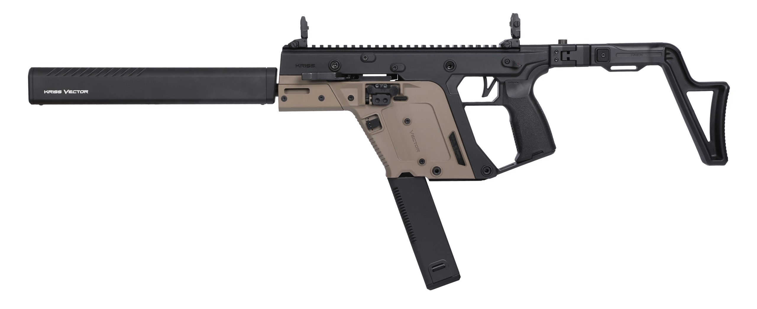 VECTOR CRB G3 45ACP BK/FDE 16"