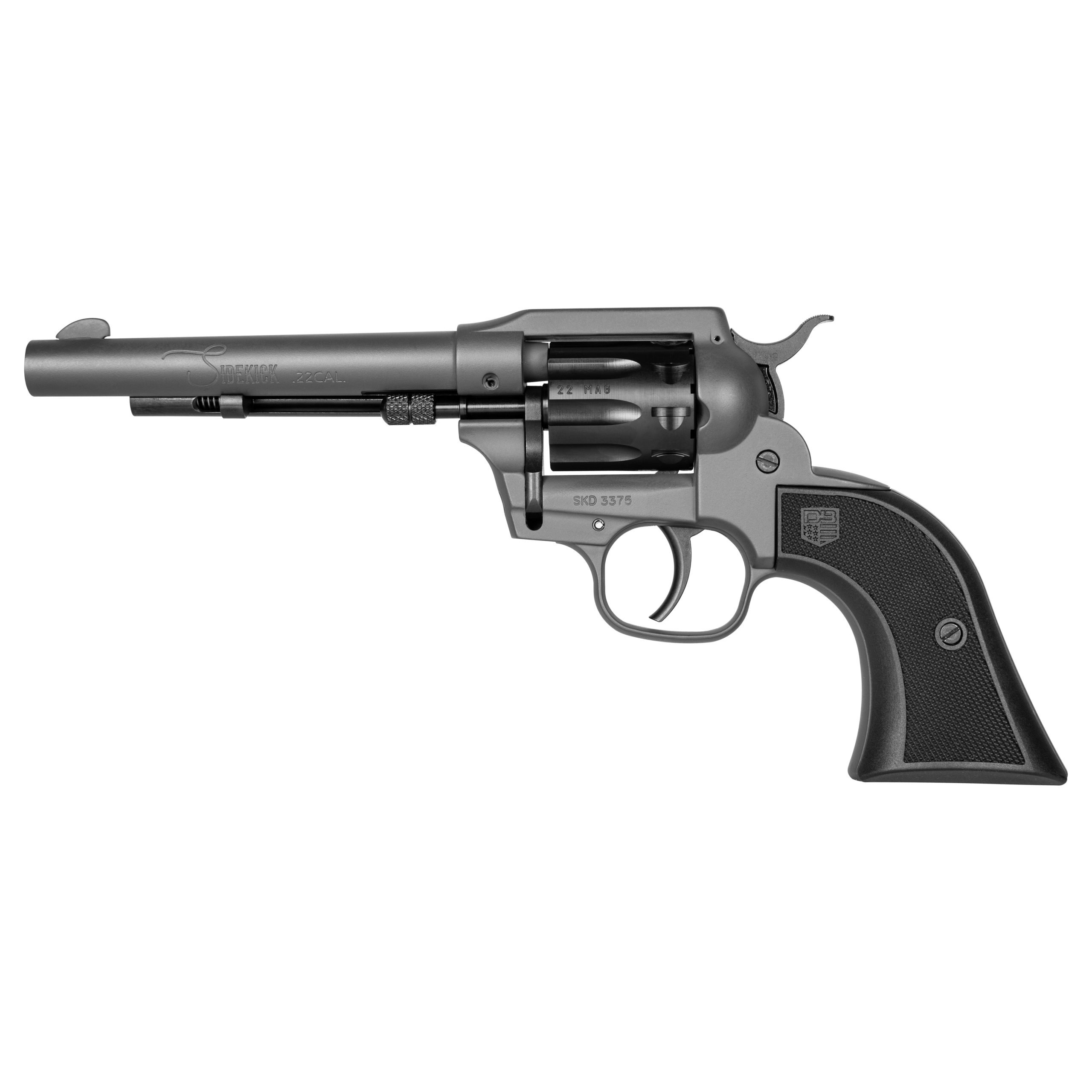 SIDEKICK 22LR/22M GRY 5.5" 9RD