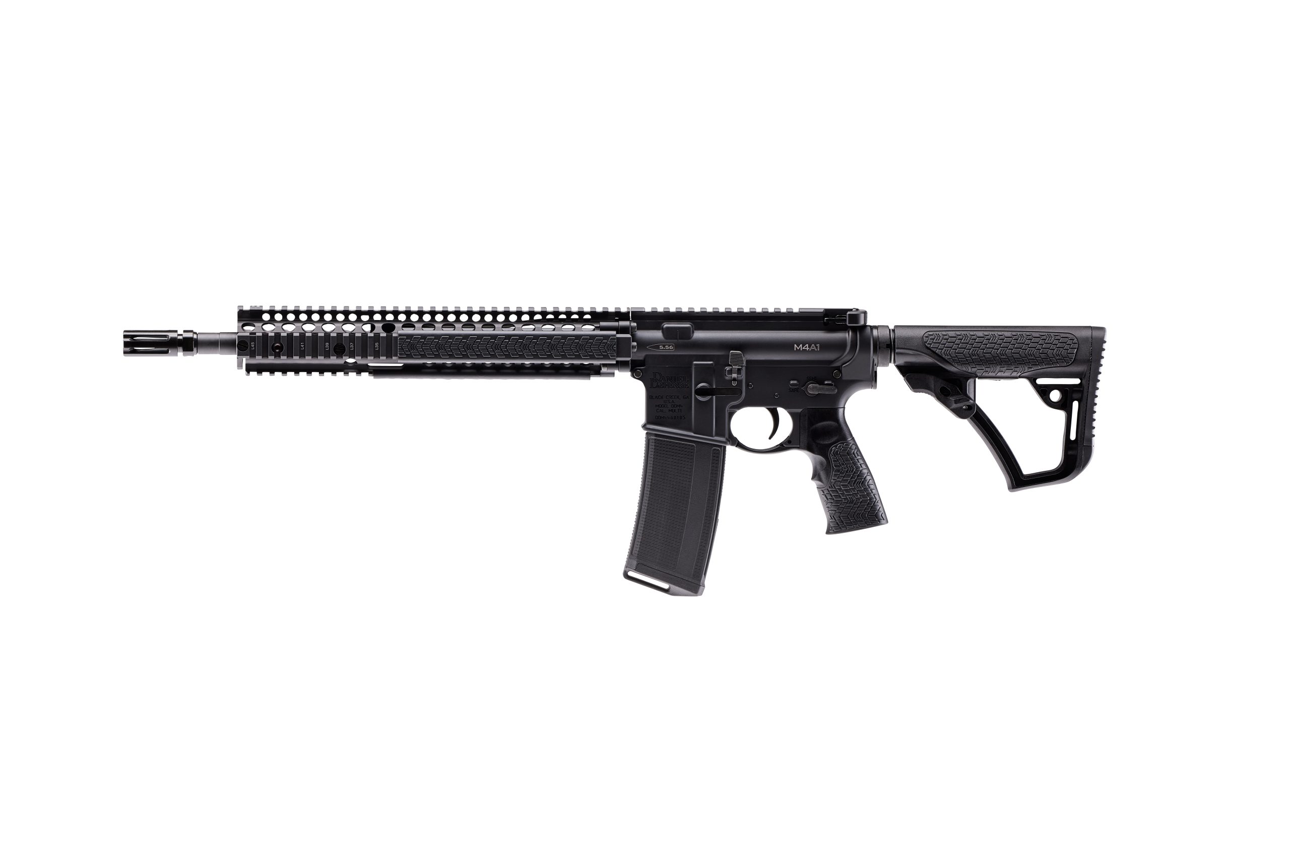 DDM4 M4A1 5.56 BLK RISII 14.5"