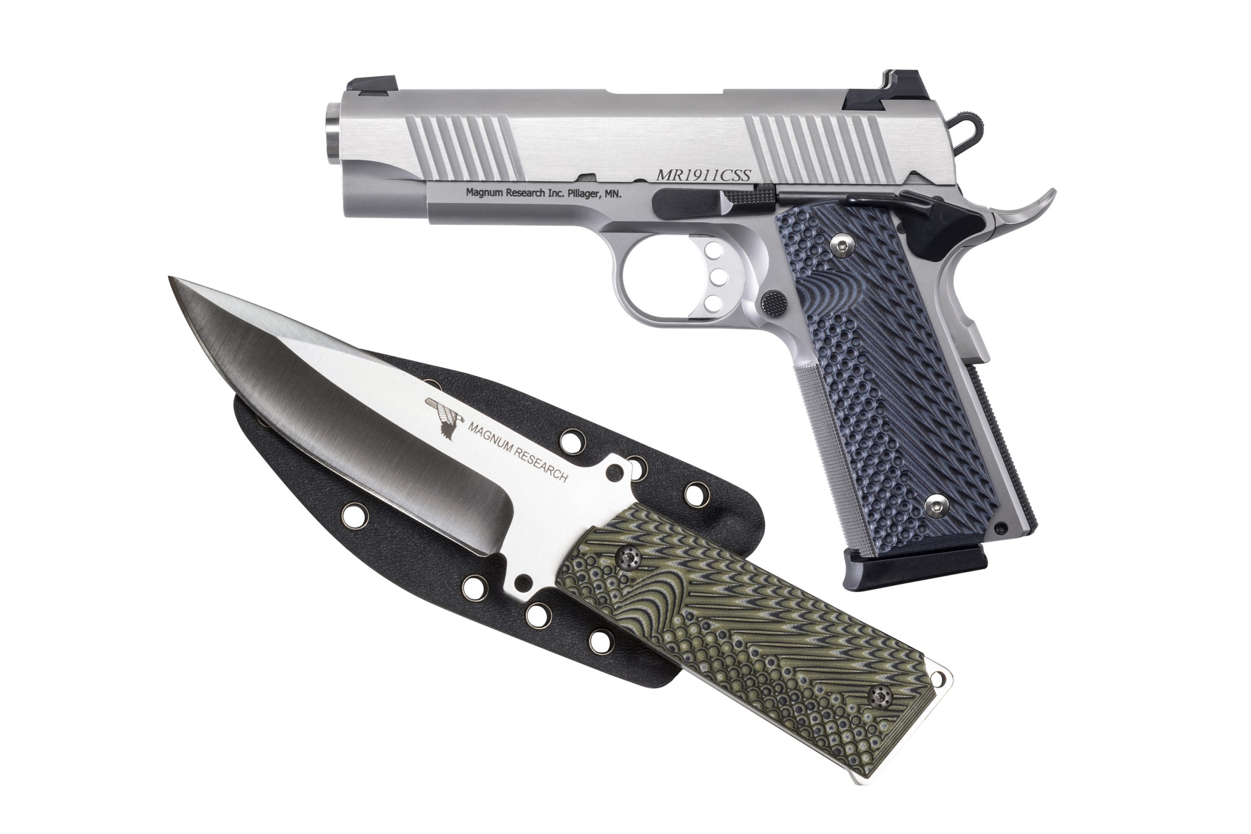 DE 1911 45ACP 4.33" KNIFE #