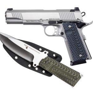 DE 1911 45ACP 5" SS W/KNIFE  #