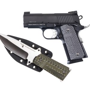 DE 1911 45ACP 3" BK W/KNIFE  #