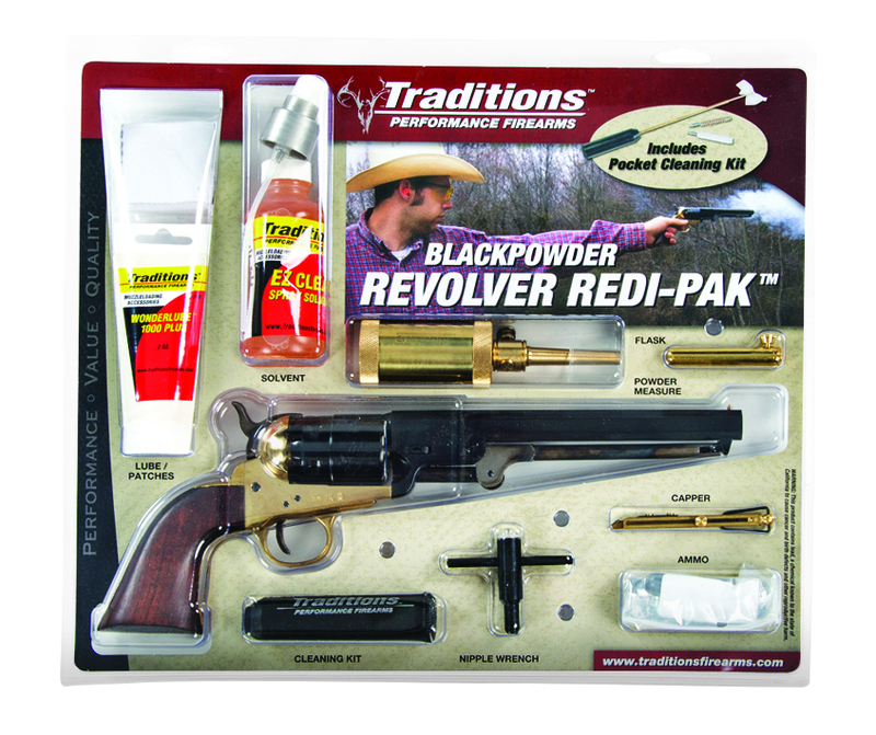 1851 NAVY .44 BL/WD PKG BRASS