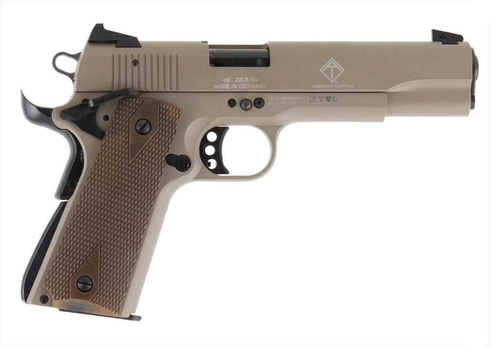 GSG M1911 22LR TAN/WD 5" 10+1