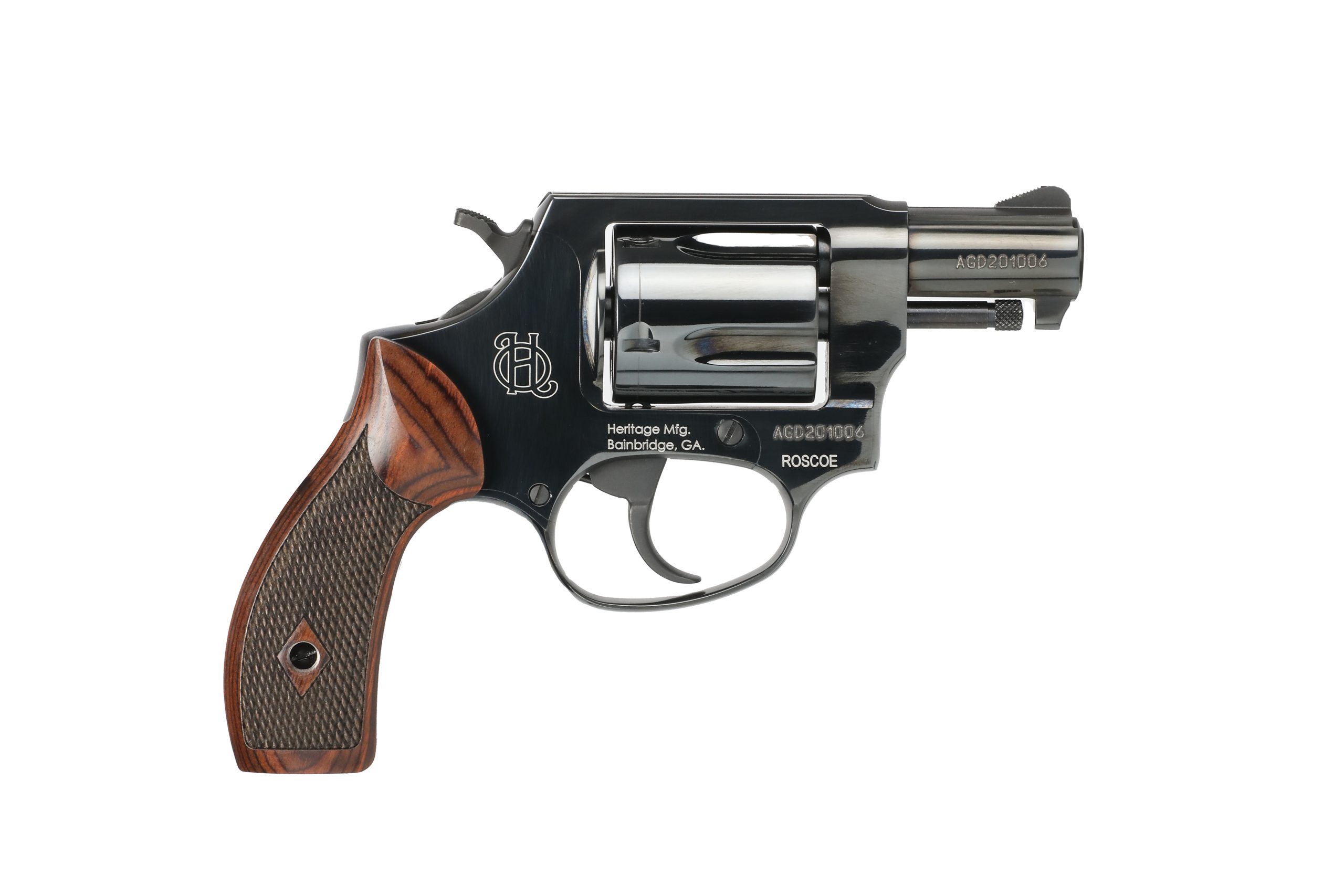 ROSCOE 38SPL BL/WD 2" 5RD