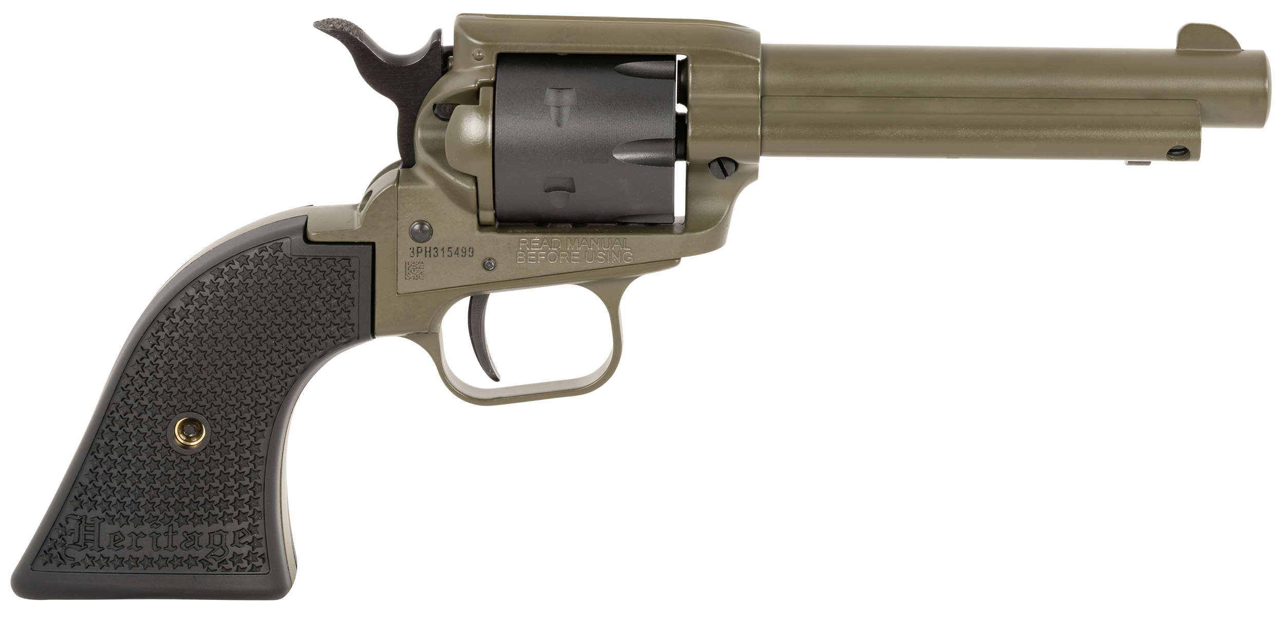 22LR ODG/BLK 4.75" FS