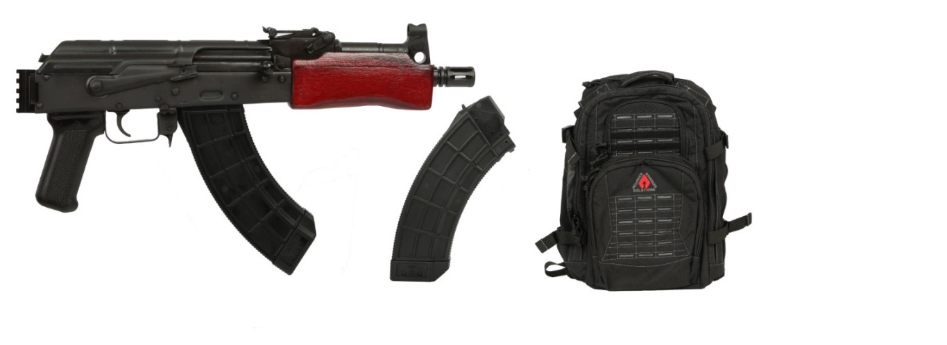 MINI DRACO 7.62X39 BLACK PKG #