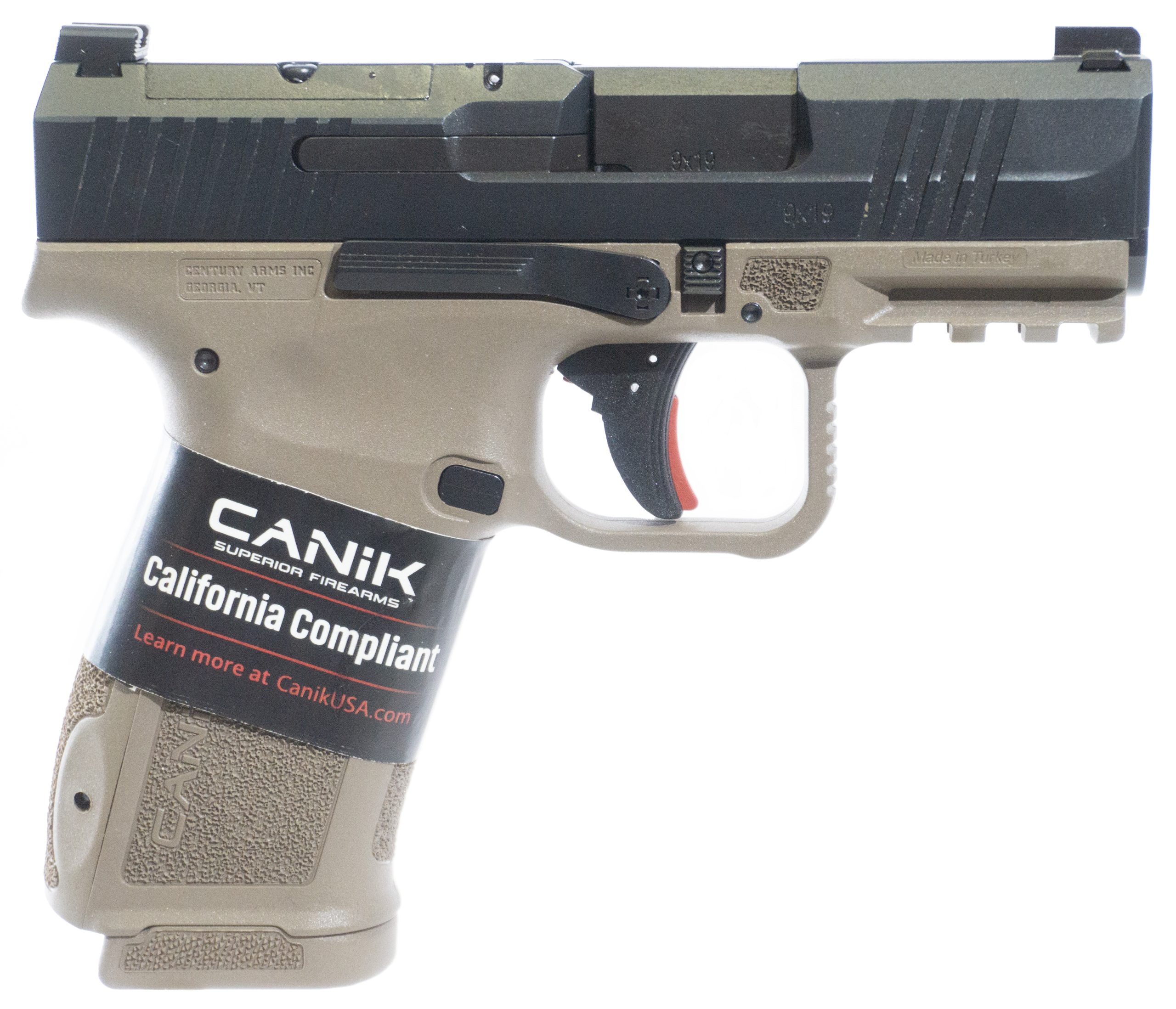 METE MC9L 9MM BLK/FDE 10+1 CA
