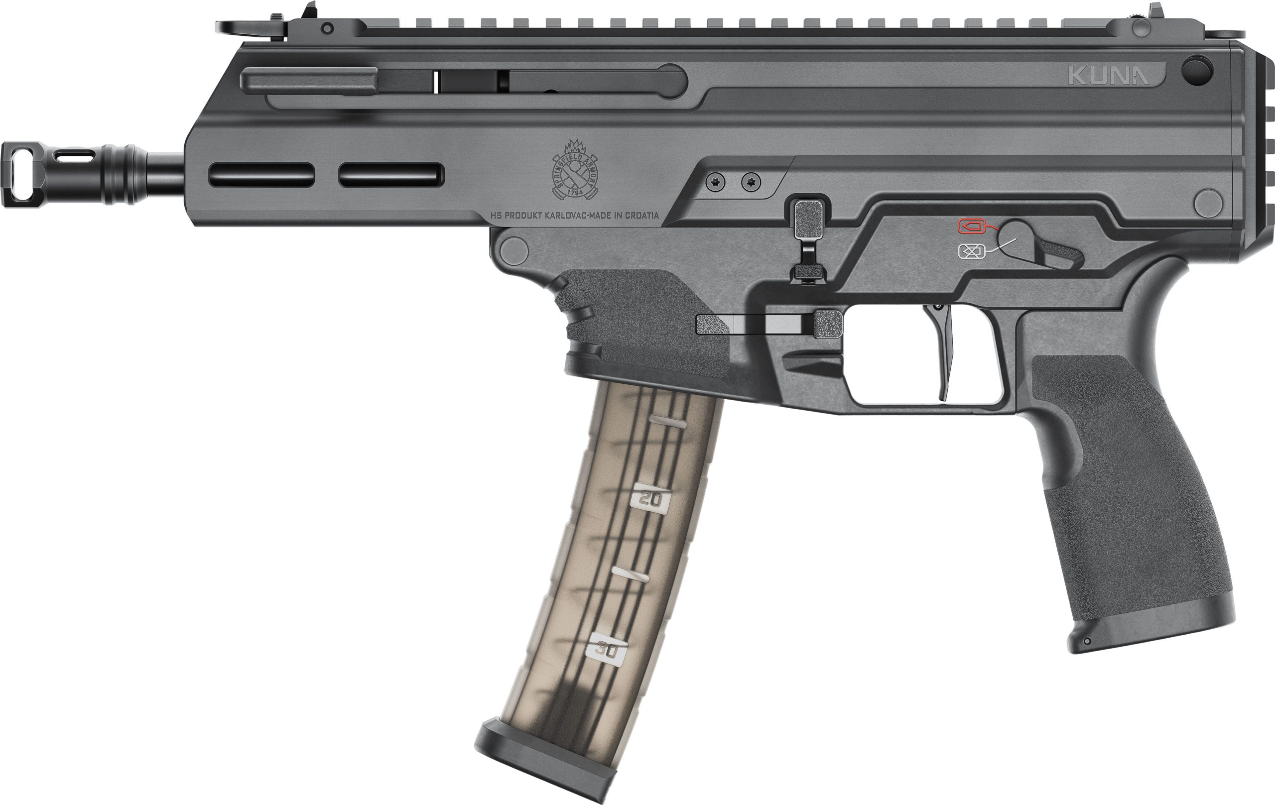 KUNA 9MM 6.1" BLK 30+1