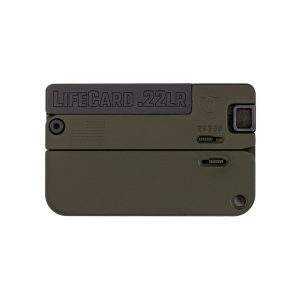 LIFECARD 22LR BLACK/OD GREEN