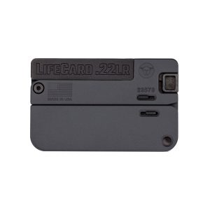 LIFECARD 22LR BLACK/GREY