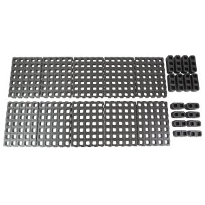 DAKA GRID ORGNZR LONG RFL BLK