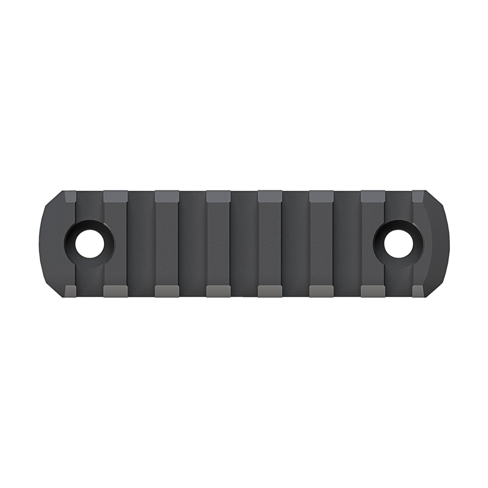 M-LOK ALUMINUM RAIL 7 SLOT BLK