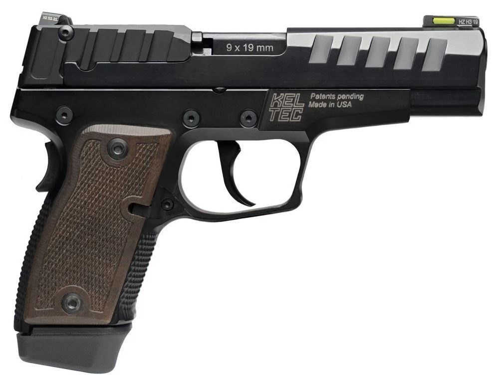 P15 9MM 15+1 BLK/WOOD GRIPS