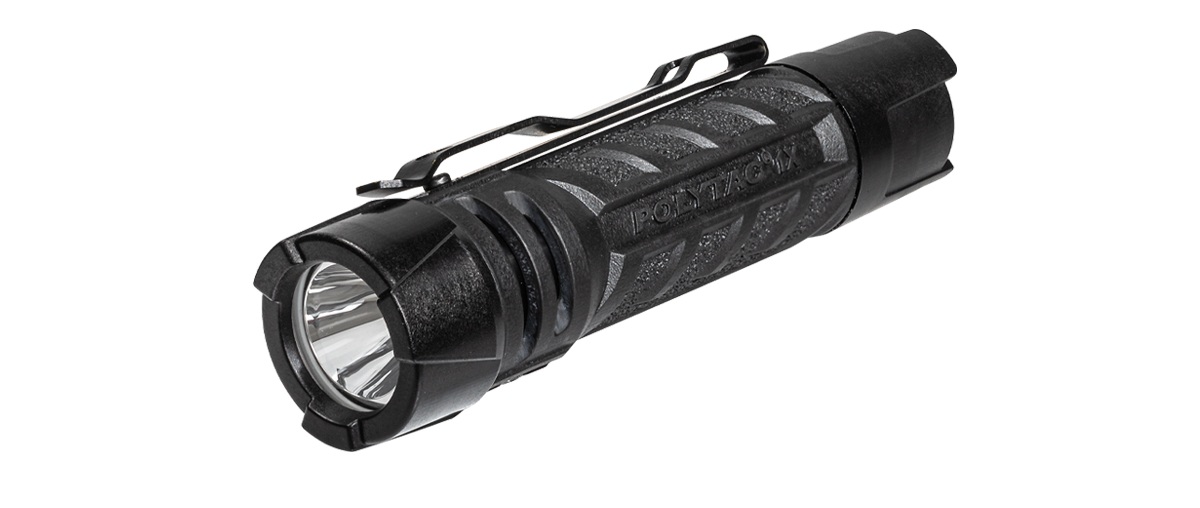POLYTAC 1X 500LM EDC BLK
