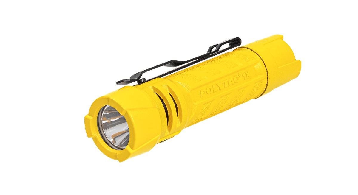 POLYTAC 1X 500LM EDC YELLOW