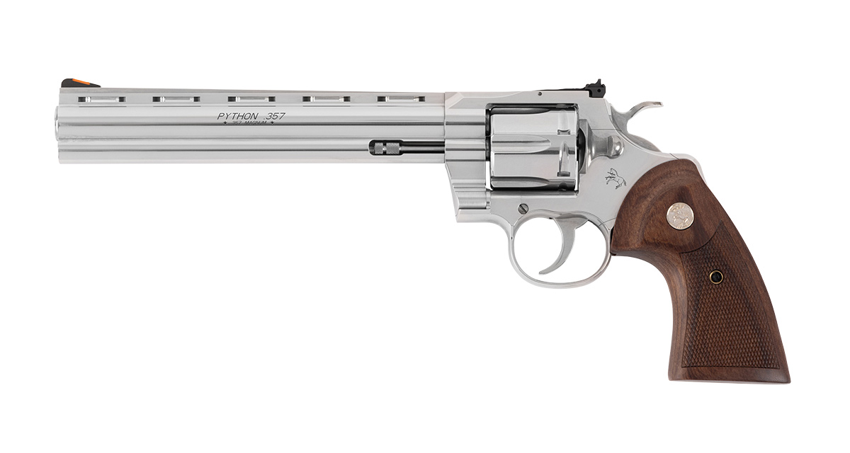 PYTHON 357MAG SS 8" 6RD AS