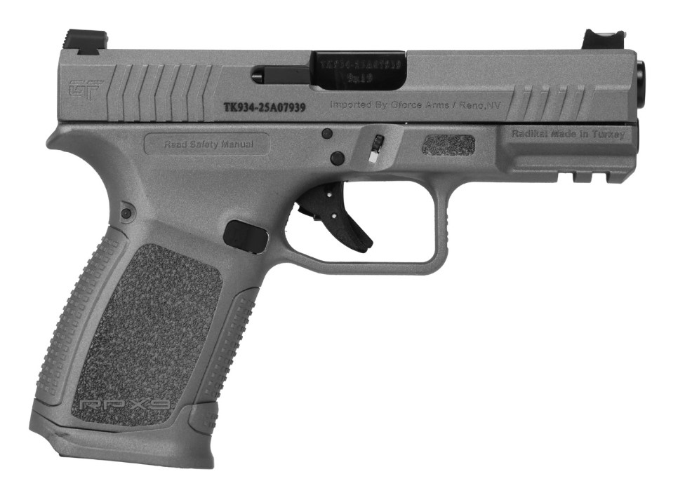 RPX3C9 9MM 4" GRY FULL 15+1