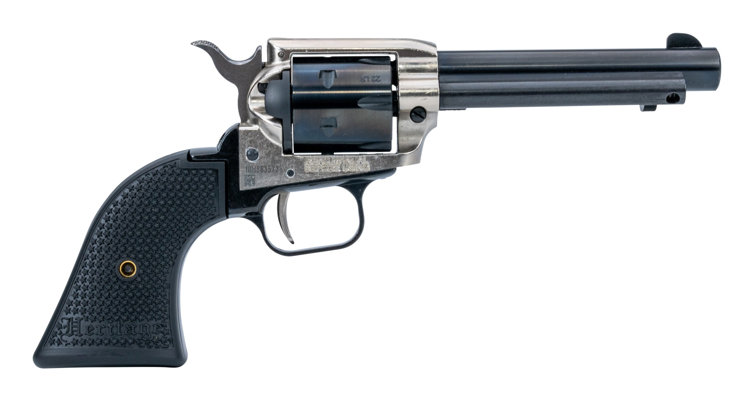 22LR NICKEL POLY STAR 4.75" #